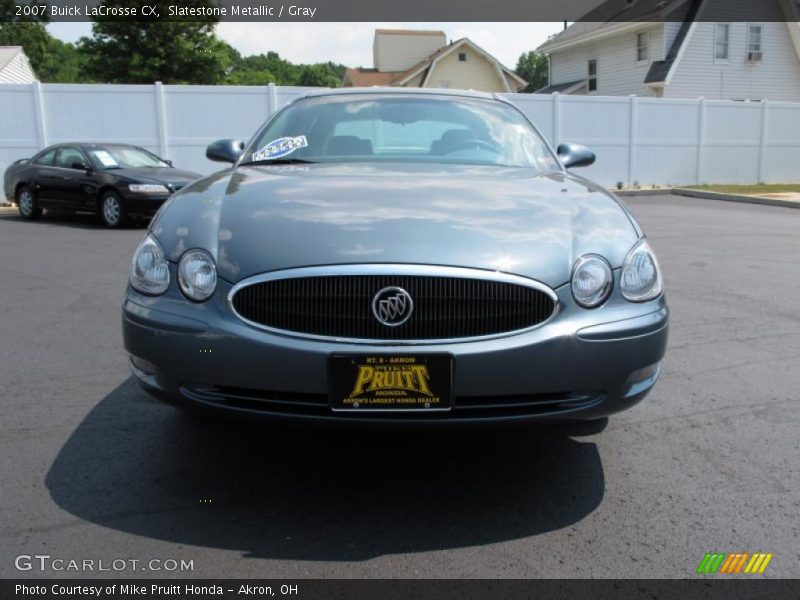 Slatestone Metallic / Gray 2007 Buick LaCrosse CX