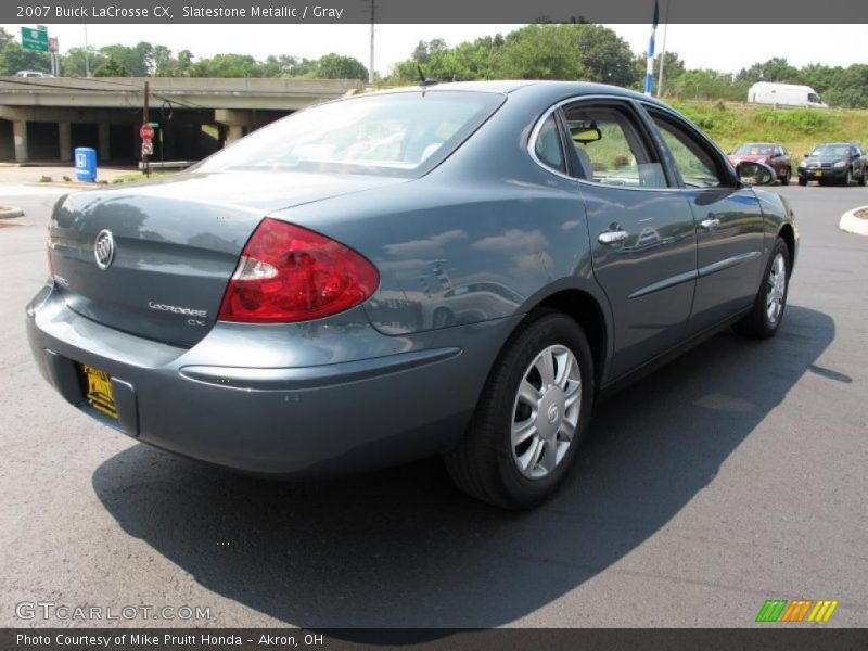 Slatestone Metallic / Gray 2007 Buick LaCrosse CX