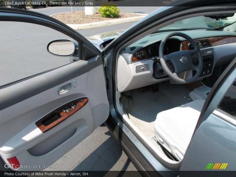 Slatestone Metallic / Gray 2007 Buick LaCrosse CX