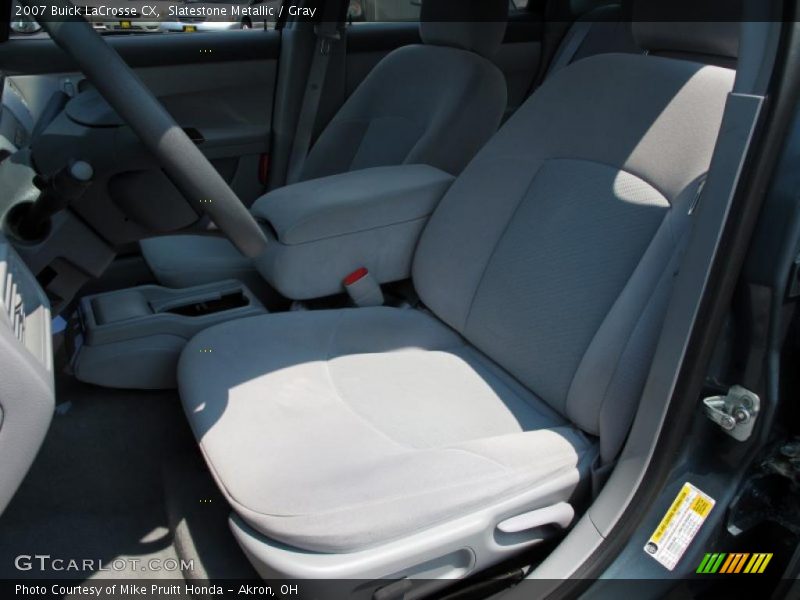 Slatestone Metallic / Gray 2007 Buick LaCrosse CX