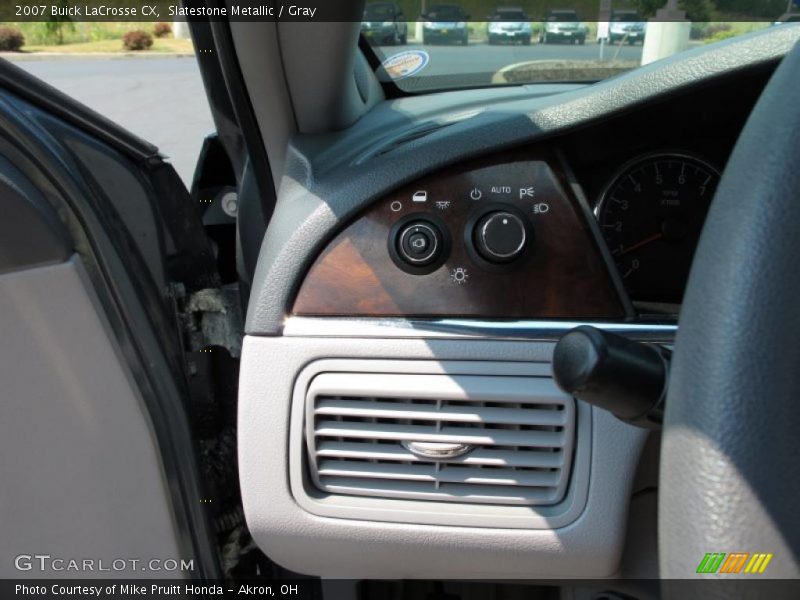 Slatestone Metallic / Gray 2007 Buick LaCrosse CX