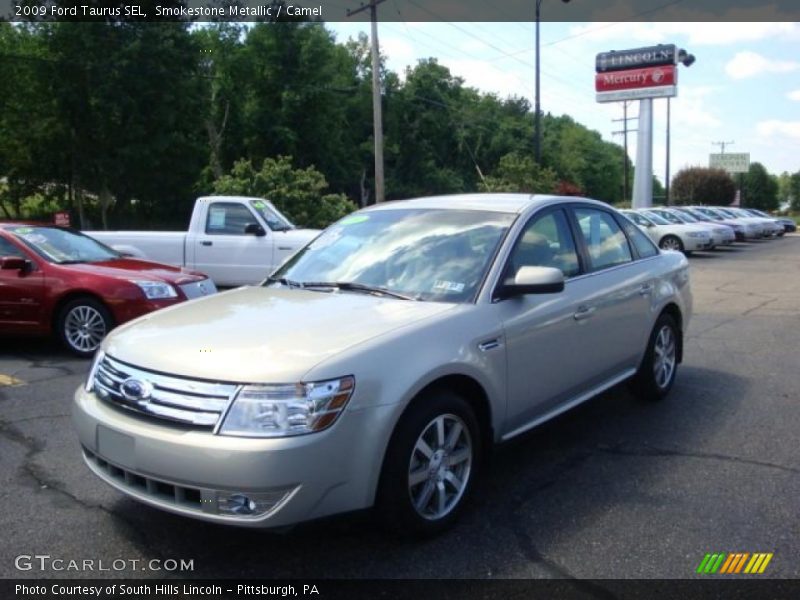 Smokestone Metallic / Camel 2009 Ford Taurus SEL
