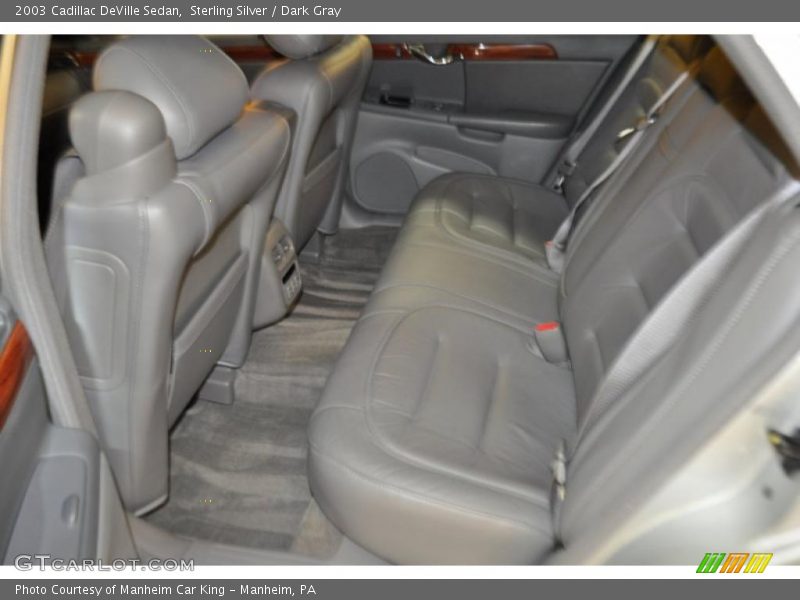 Sterling Silver / Dark Gray 2003 Cadillac DeVille Sedan