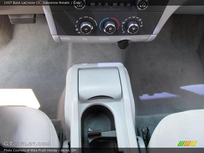 Slatestone Metallic / Gray 2007 Buick LaCrosse CX