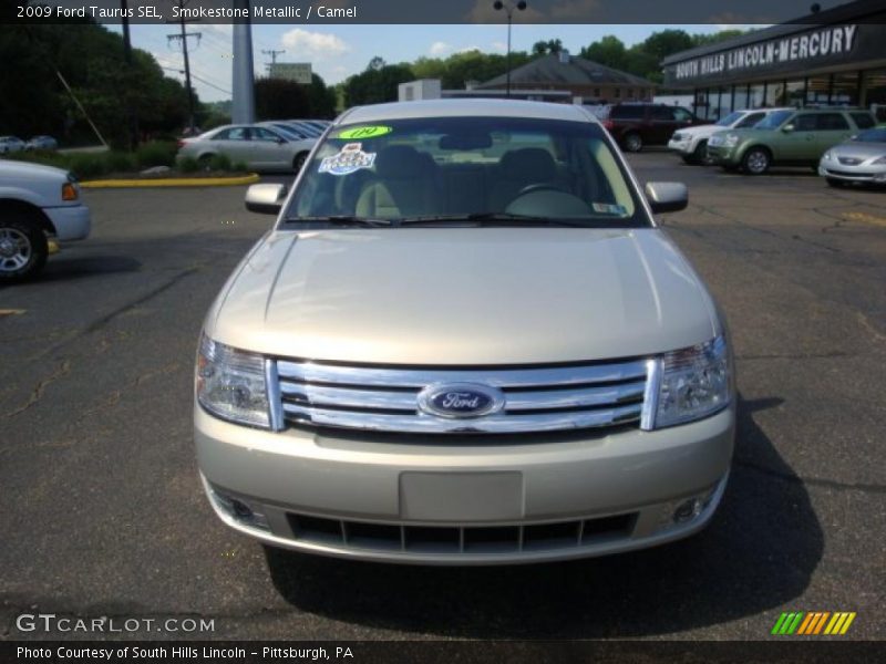 Smokestone Metallic / Camel 2009 Ford Taurus SEL