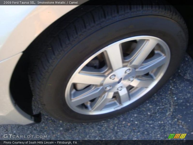 Smokestone Metallic / Camel 2009 Ford Taurus SEL