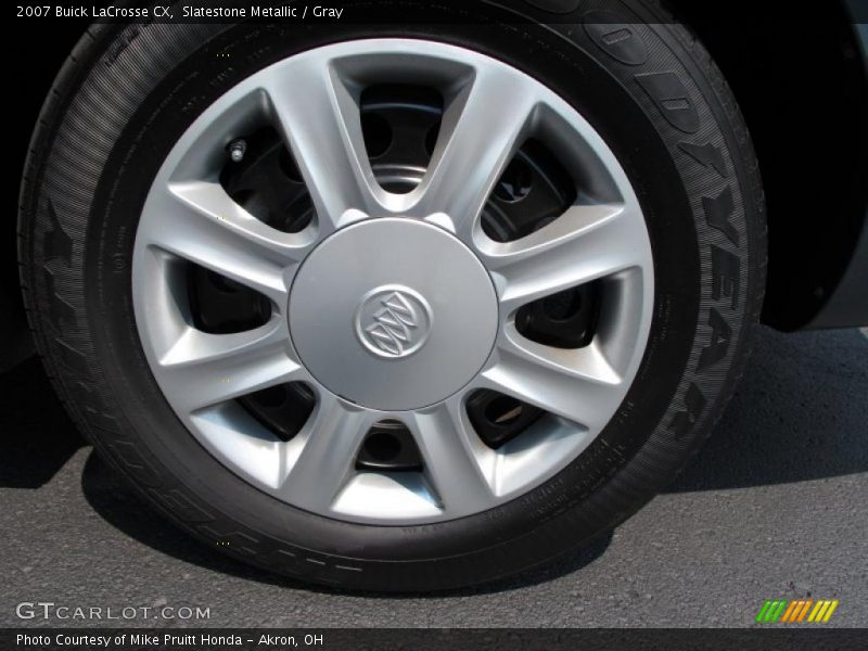 Slatestone Metallic / Gray 2007 Buick LaCrosse CX