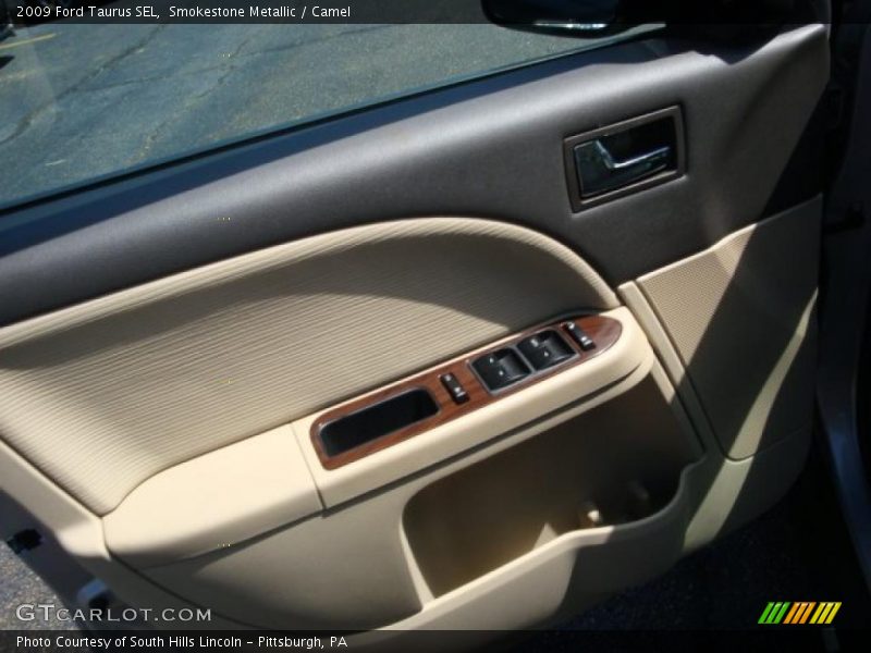 Smokestone Metallic / Camel 2009 Ford Taurus SEL