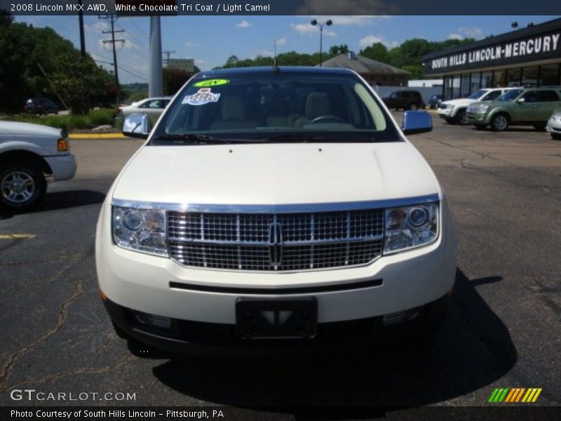 White Chocolate Tri Coat / Light Camel 2008 Lincoln MKX AWD