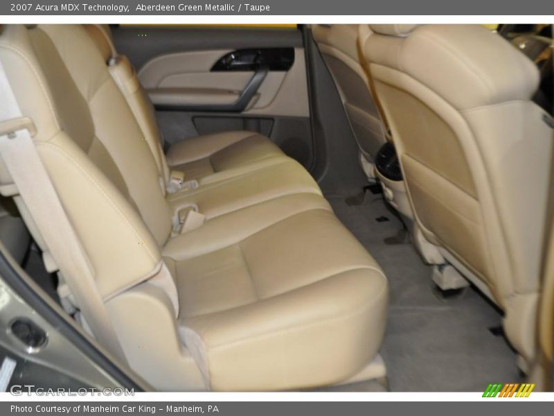 Aberdeen Green Metallic / Taupe 2007 Acura MDX Technology