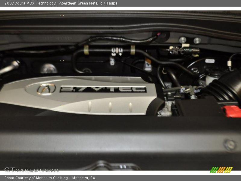 Aberdeen Green Metallic / Taupe 2007 Acura MDX Technology