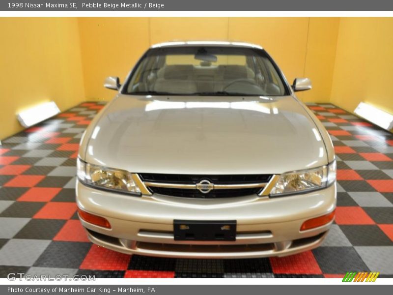 Pebble Beige Metallic / Beige 1998 Nissan Maxima SE