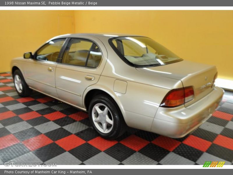 Pebble Beige Metallic / Beige 1998 Nissan Maxima SE