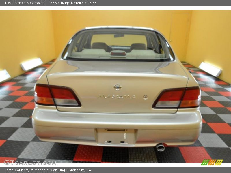 Pebble Beige Metallic / Beige 1998 Nissan Maxima SE