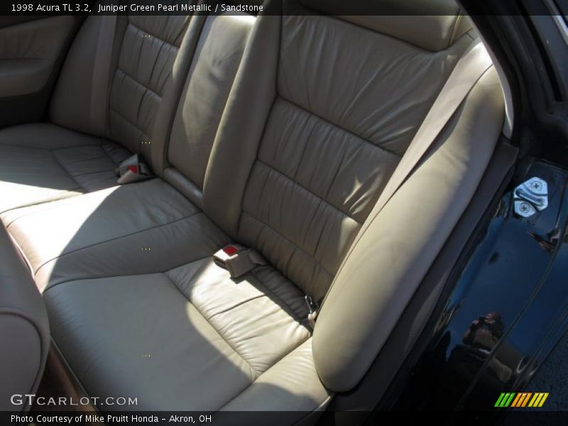 Juniper Green Pearl Metallic / Sandstone 1998 Acura TL 3.2