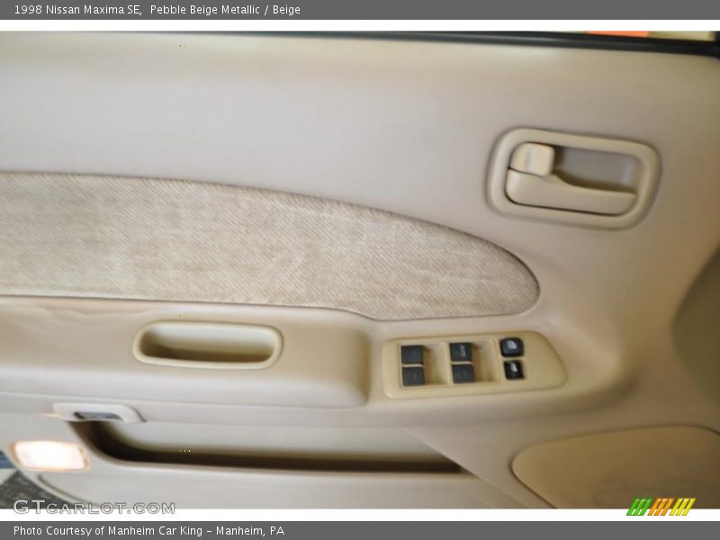 Pebble Beige Metallic / Beige 1998 Nissan Maxima SE