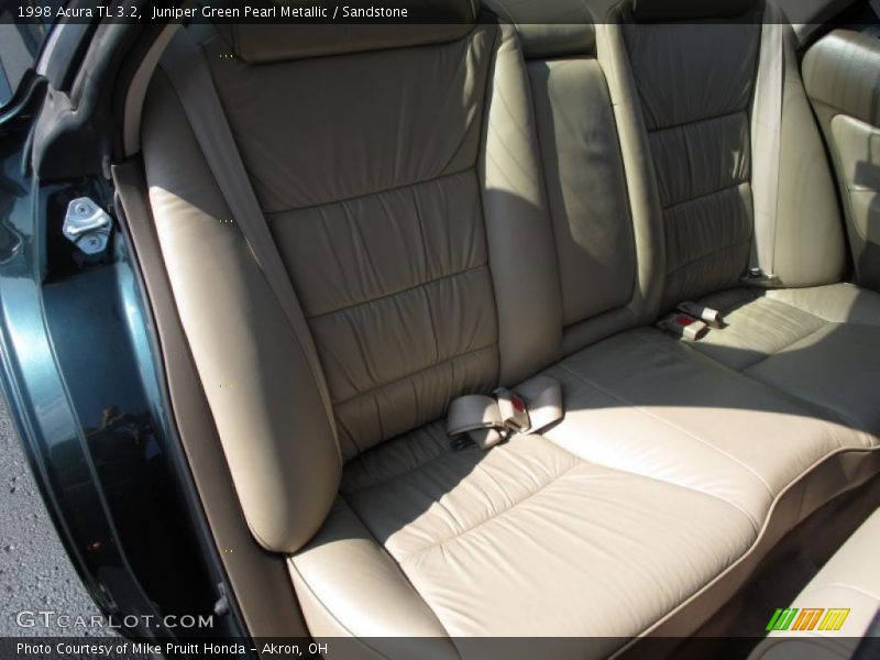 Juniper Green Pearl Metallic / Sandstone 1998 Acura TL 3.2