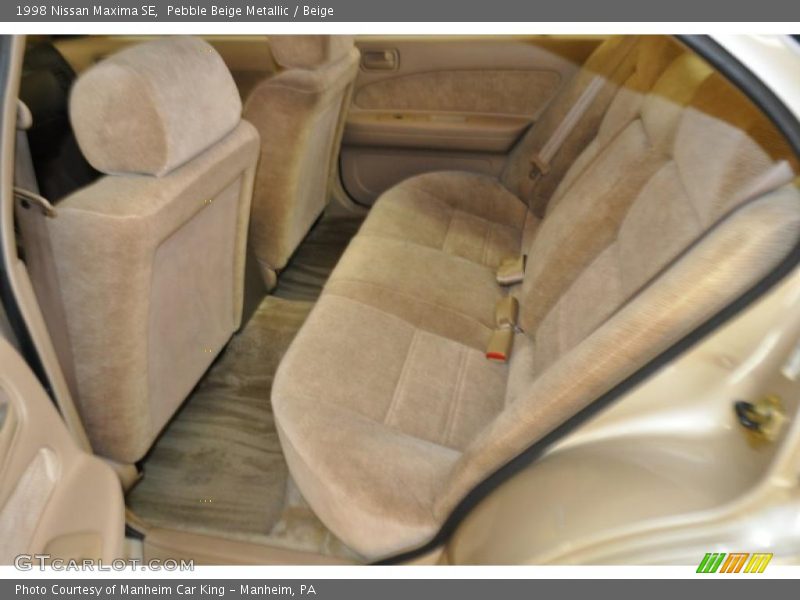 Pebble Beige Metallic / Beige 1998 Nissan Maxima SE