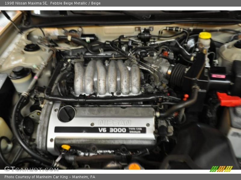 Pebble Beige Metallic / Beige 1998 Nissan Maxima SE