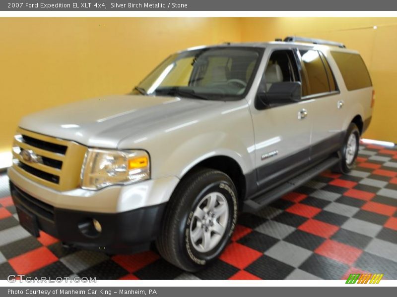 Silver Birch Metallic / Stone 2007 Ford Expedition EL XLT 4x4