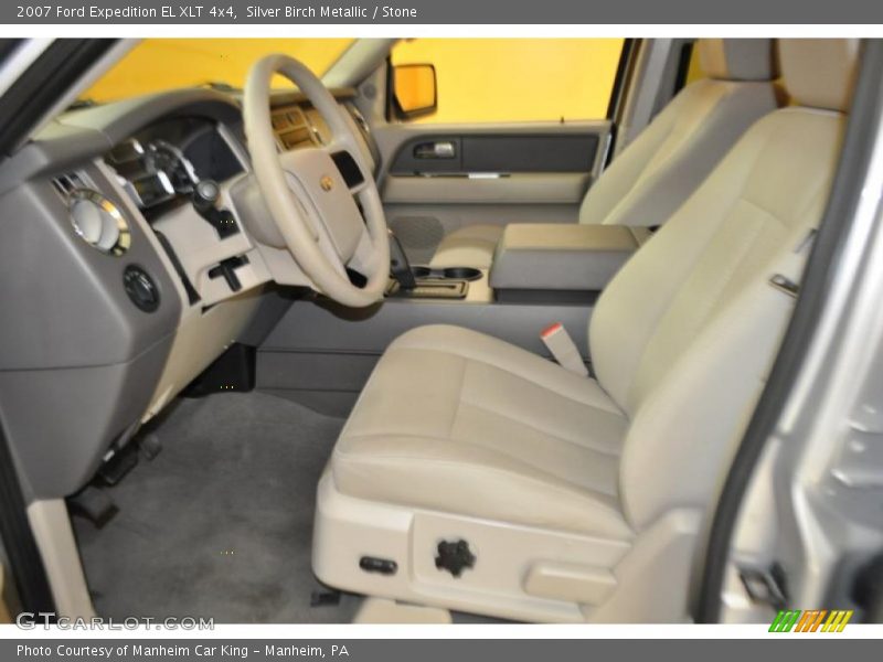 Silver Birch Metallic / Stone 2007 Ford Expedition EL XLT 4x4