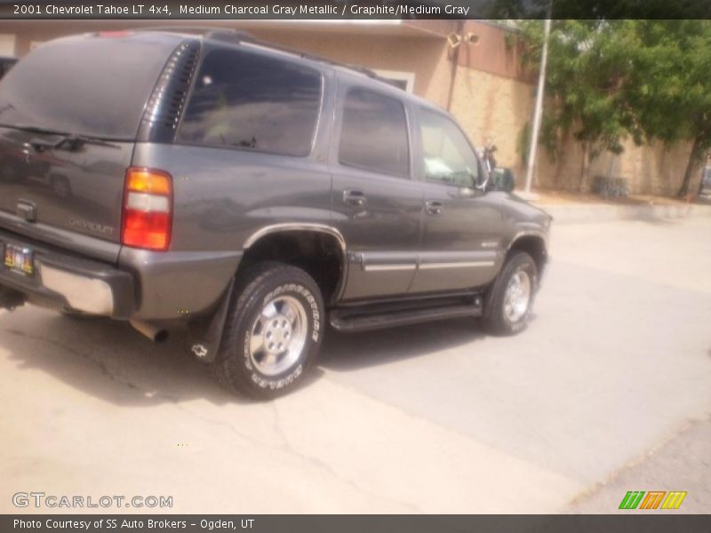 Medium Charcoal Gray Metallic / Graphite/Medium Gray 2001 Chevrolet Tahoe LT 4x4