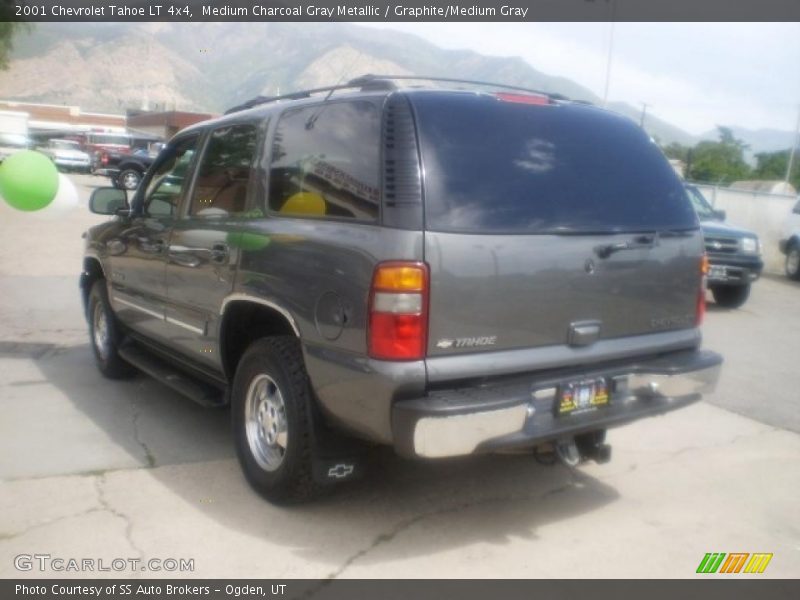 Medium Charcoal Gray Metallic / Graphite/Medium Gray 2001 Chevrolet Tahoe LT 4x4
