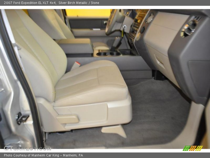 Silver Birch Metallic / Stone 2007 Ford Expedition EL XLT 4x4
