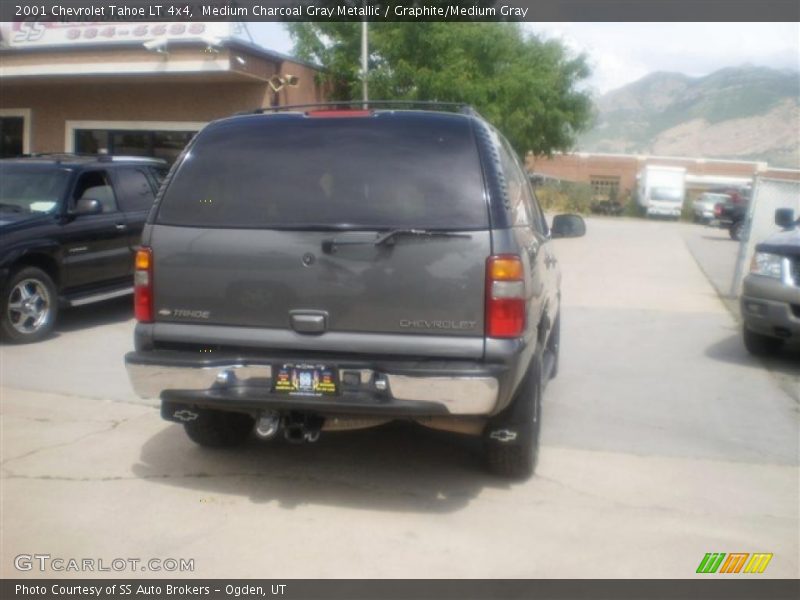 Medium Charcoal Gray Metallic / Graphite/Medium Gray 2001 Chevrolet Tahoe LT 4x4