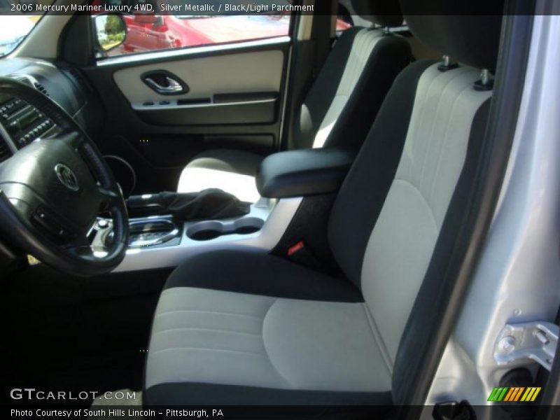 Silver Metallic / Black/Light Parchment 2006 Mercury Mariner Luxury 4WD