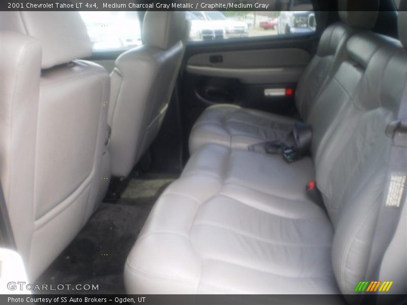 Medium Charcoal Gray Metallic / Graphite/Medium Gray 2001 Chevrolet Tahoe LT 4x4