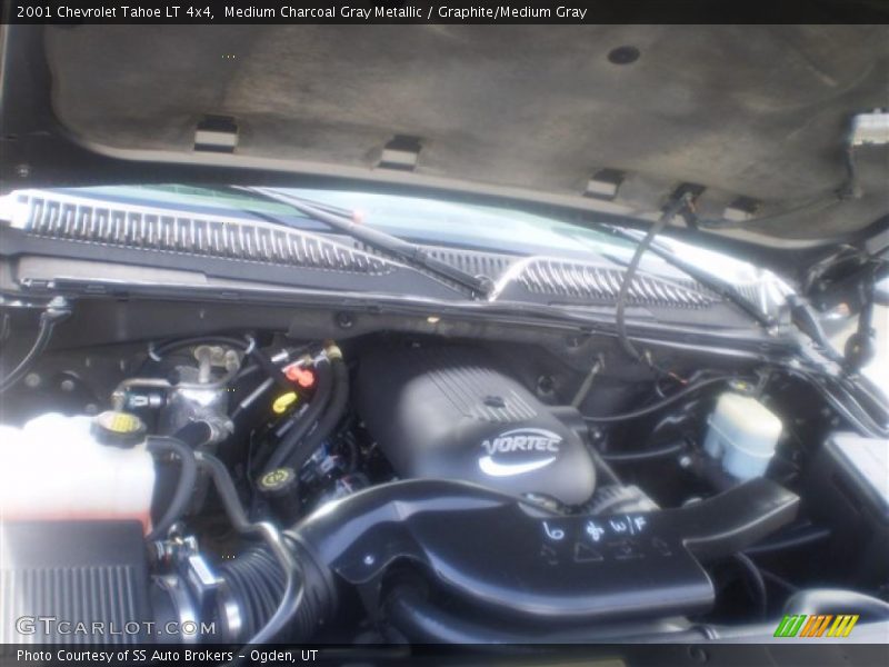 Medium Charcoal Gray Metallic / Graphite/Medium Gray 2001 Chevrolet Tahoe LT 4x4