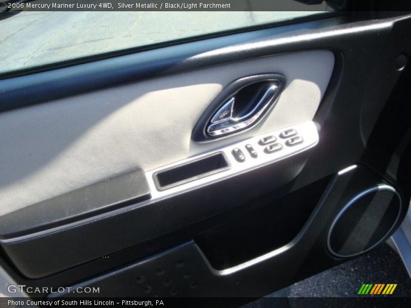 Silver Metallic / Black/Light Parchment 2006 Mercury Mariner Luxury 4WD