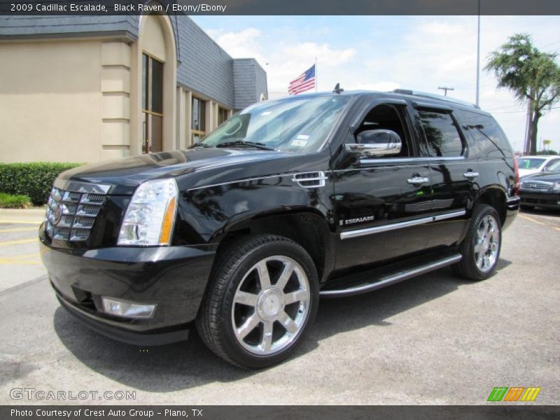 Black Raven / Ebony/Ebony 2009 Cadillac Escalade