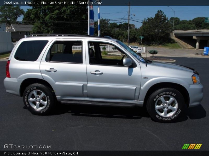 Platinum Silver Metallic / Dark Flint Gray 2006 Mazda Tribute s