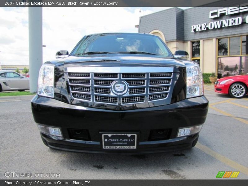 Black Raven / Ebony/Ebony 2007 Cadillac Escalade ESV AWD