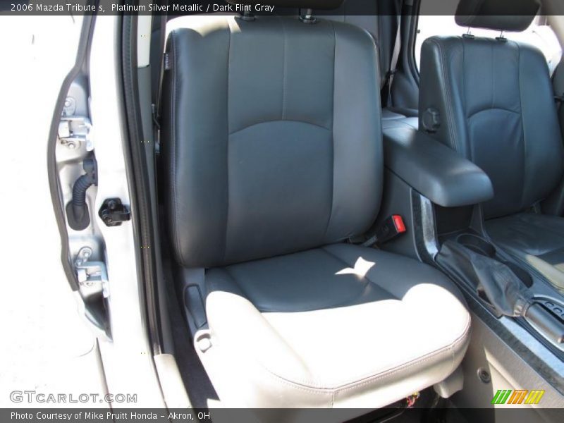 Platinum Silver Metallic / Dark Flint Gray 2006 Mazda Tribute s