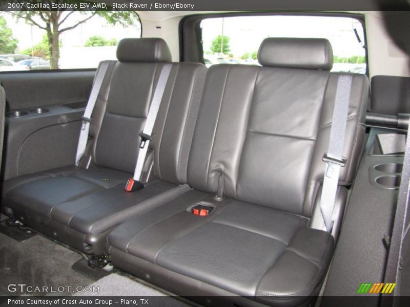 Black Raven / Ebony/Ebony 2007 Cadillac Escalade ESV AWD
