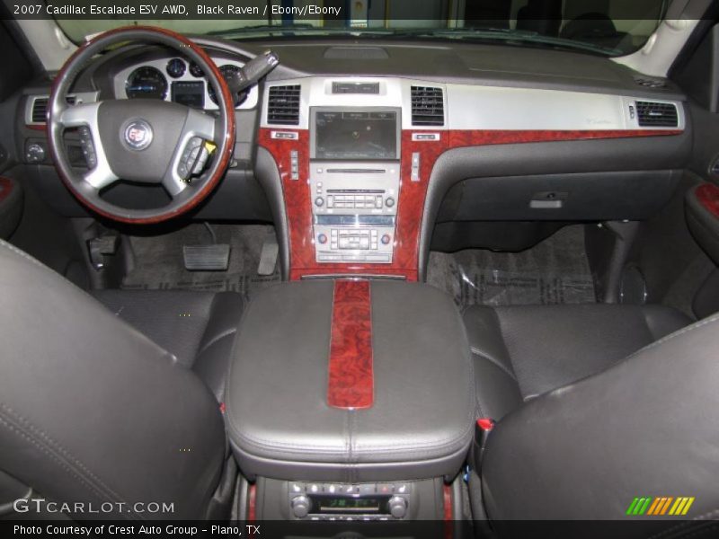 Black Raven / Ebony/Ebony 2007 Cadillac Escalade ESV AWD