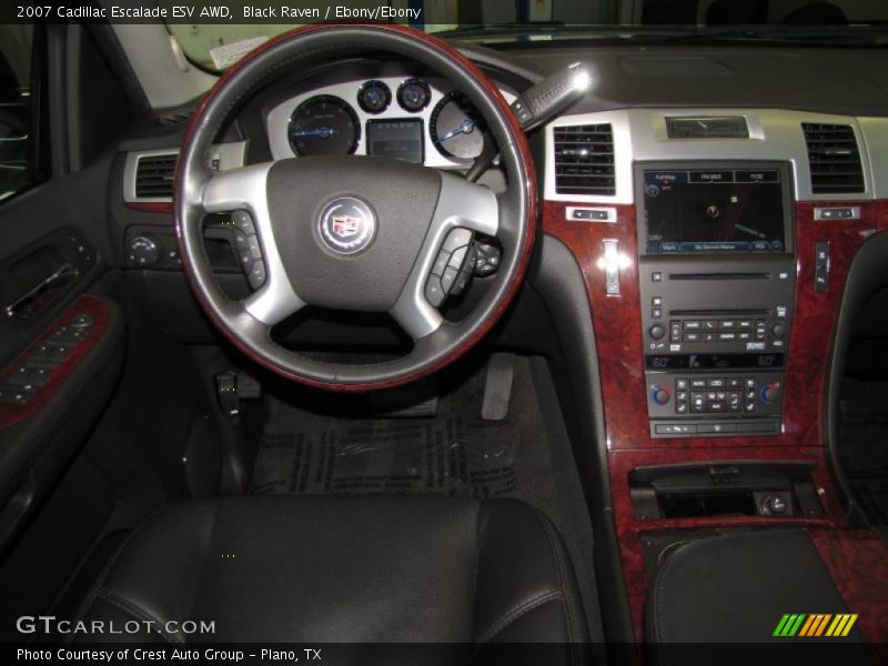 Black Raven / Ebony/Ebony 2007 Cadillac Escalade ESV AWD