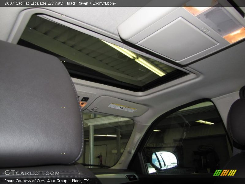 Black Raven / Ebony/Ebony 2007 Cadillac Escalade ESV AWD