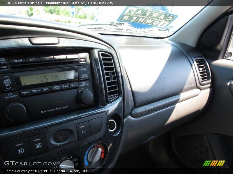 Platinum Silver Metallic / Dark Flint Gray 2006 Mazda Tribute s