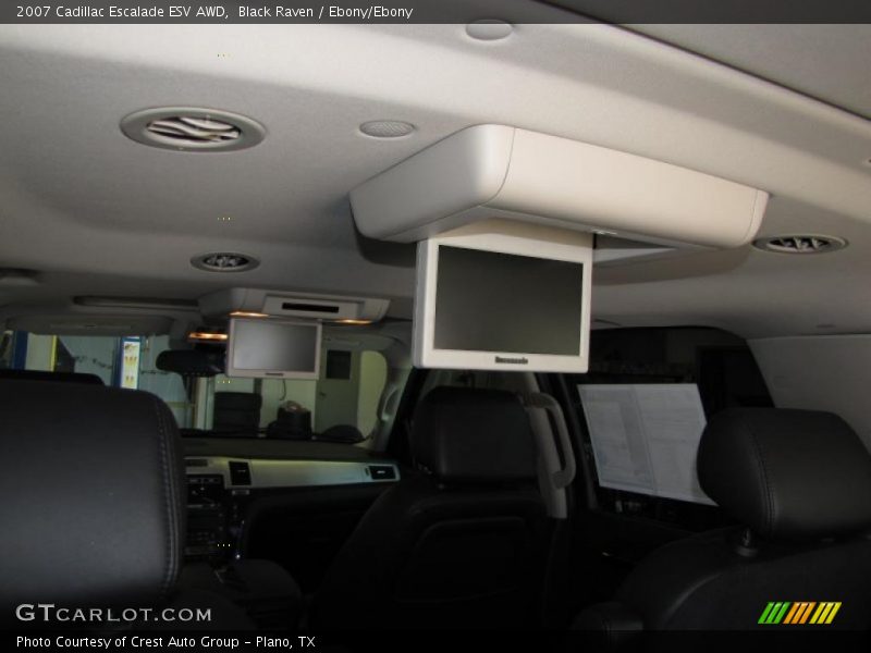 Black Raven / Ebony/Ebony 2007 Cadillac Escalade ESV AWD