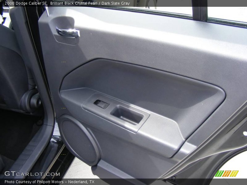 Brilliant Black Crystal Pearl / Dark Slate Gray 2008 Dodge Caliber SE