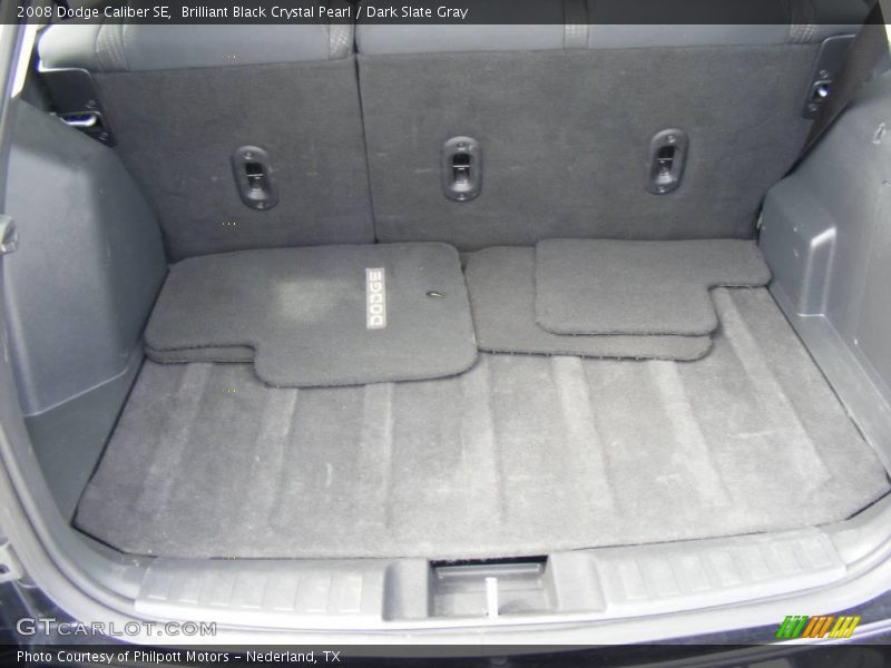 Brilliant Black Crystal Pearl / Dark Slate Gray 2008 Dodge Caliber SE
