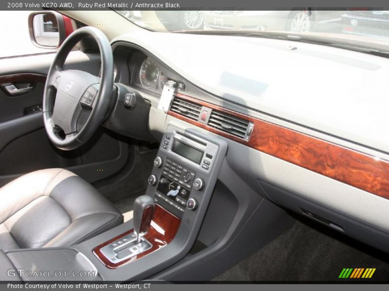 Ruby Red Metallic / Anthracite Black 2008 Volvo XC70 AWD