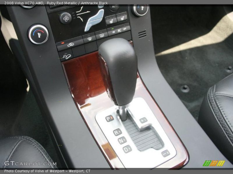 Ruby Red Metallic / Anthracite Black 2008 Volvo XC70 AWD