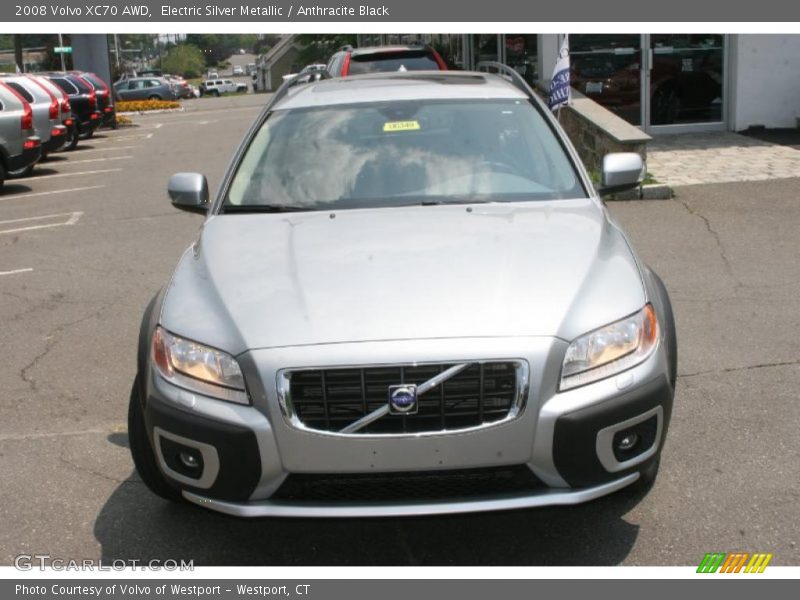 Electric Silver Metallic / Anthracite Black 2008 Volvo XC70 AWD