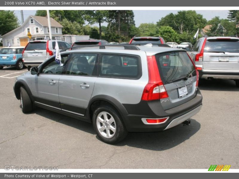 Electric Silver Metallic / Anthracite Black 2008 Volvo XC70 AWD