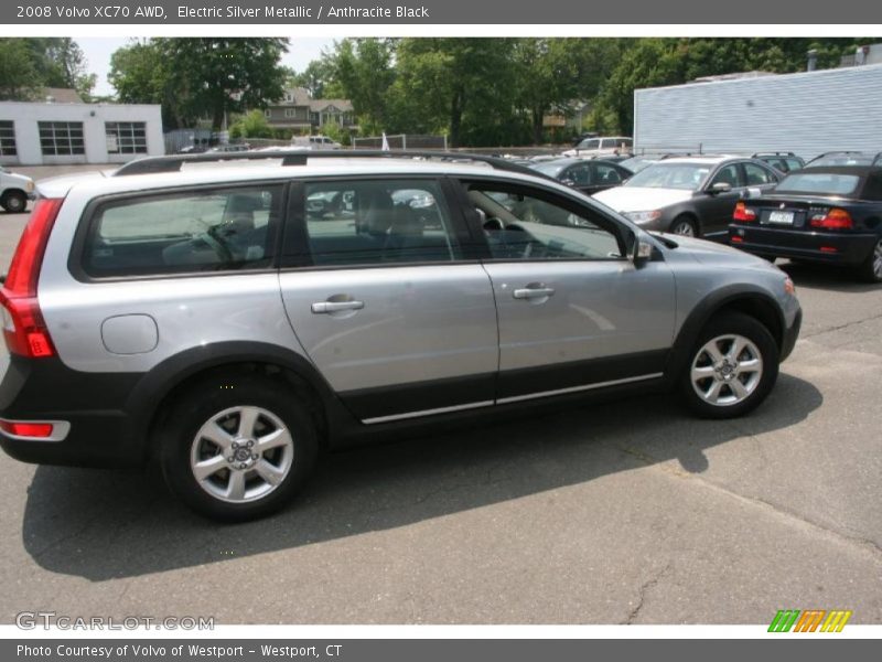 Electric Silver Metallic / Anthracite Black 2008 Volvo XC70 AWD